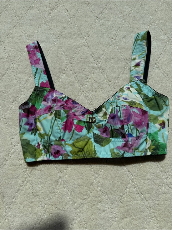 Dolce & Gabbana Tops - Dolce & Gabbana Corset Crop Top